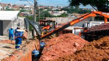 Saae conclui primeiros 25% de obra que beneficiará 26 bairros da ... - Sorocaba Fácil