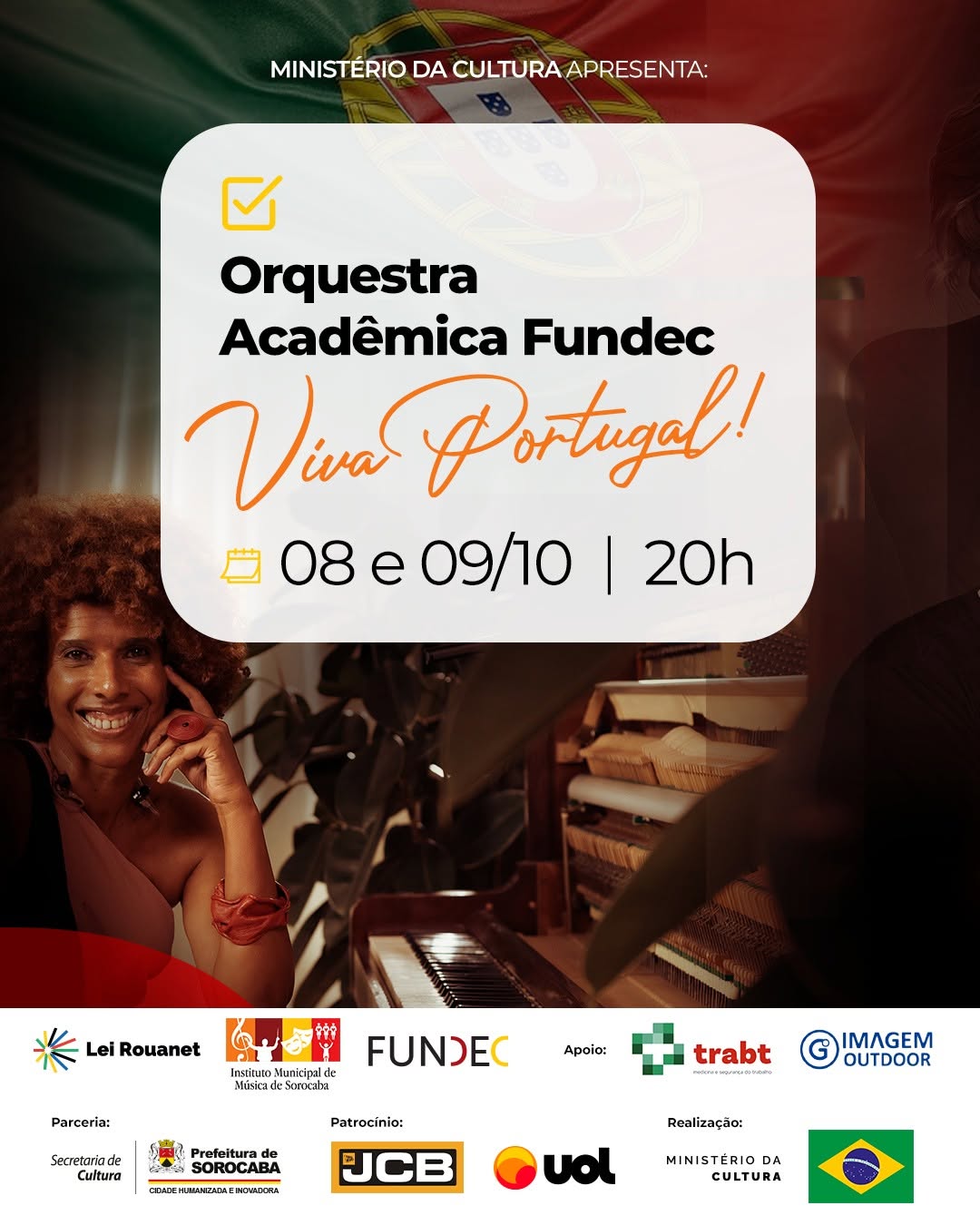 Orquestra Acadêmica Fundec apresenta “Viva Portugal!”
