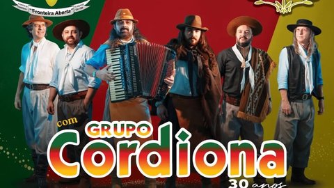 Baile de Aniversário 37 Anos CTG Fronteira Aberta com Grupo Cordiona