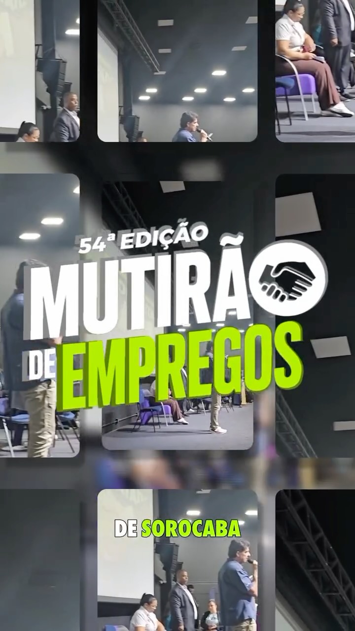 54º Mutirão de Empregos de Sorocaba