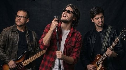 Show da banda Rockset no Bar da Garagem