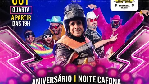 Aniversário Hamilton Moto Aventura com Banda Se Entrega Cafona