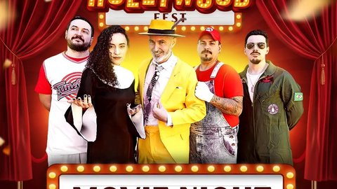 Hollywood Fest com Banda Movie Night