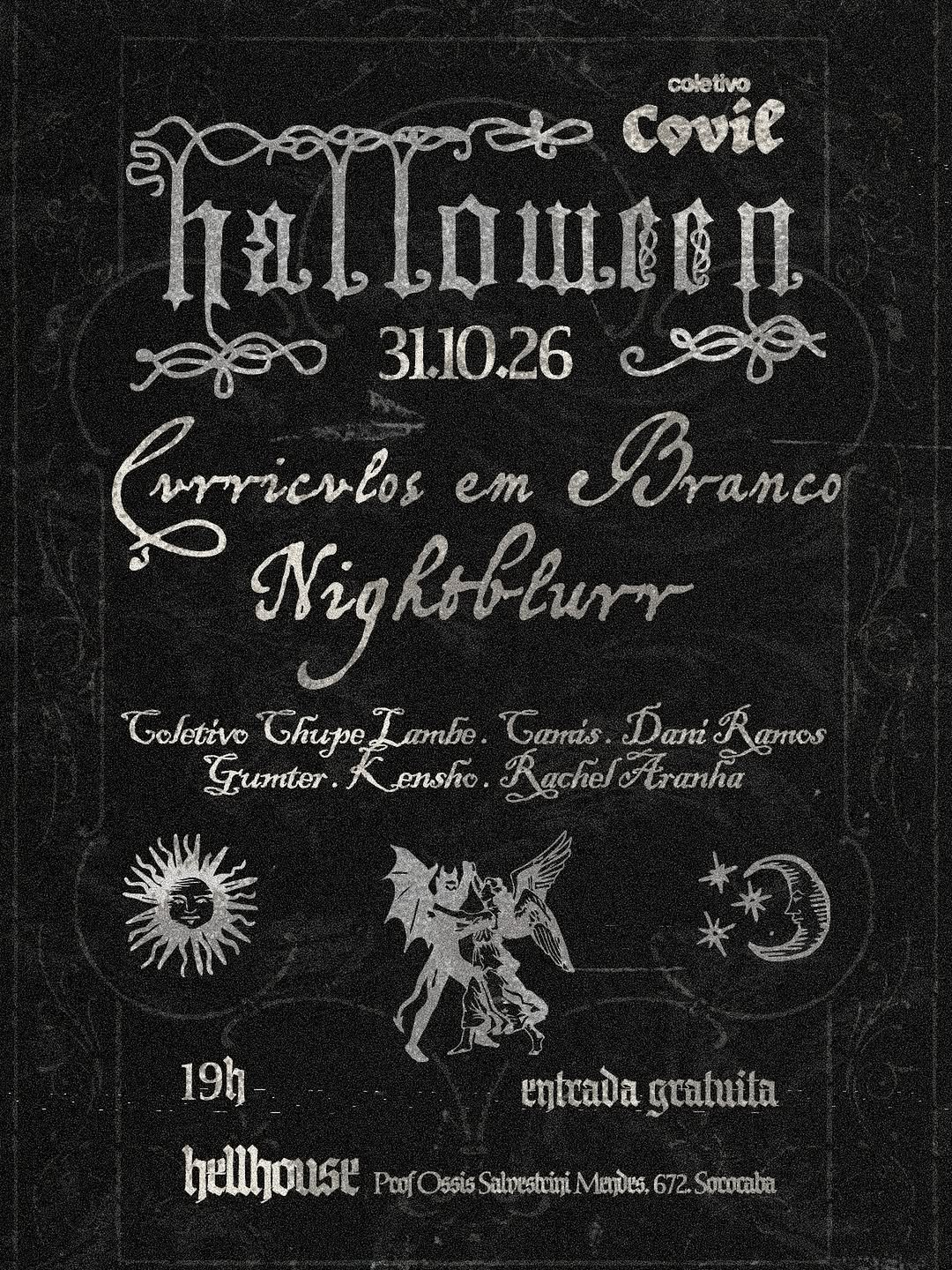Covil de Halloween no Hellhouse