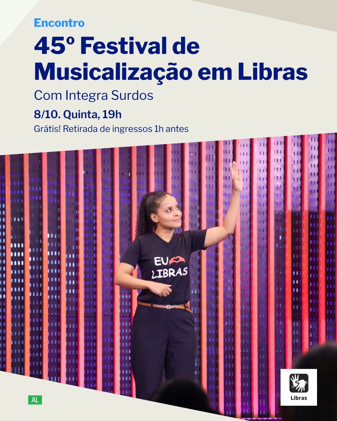 45º Festival de Musicalização em Libras