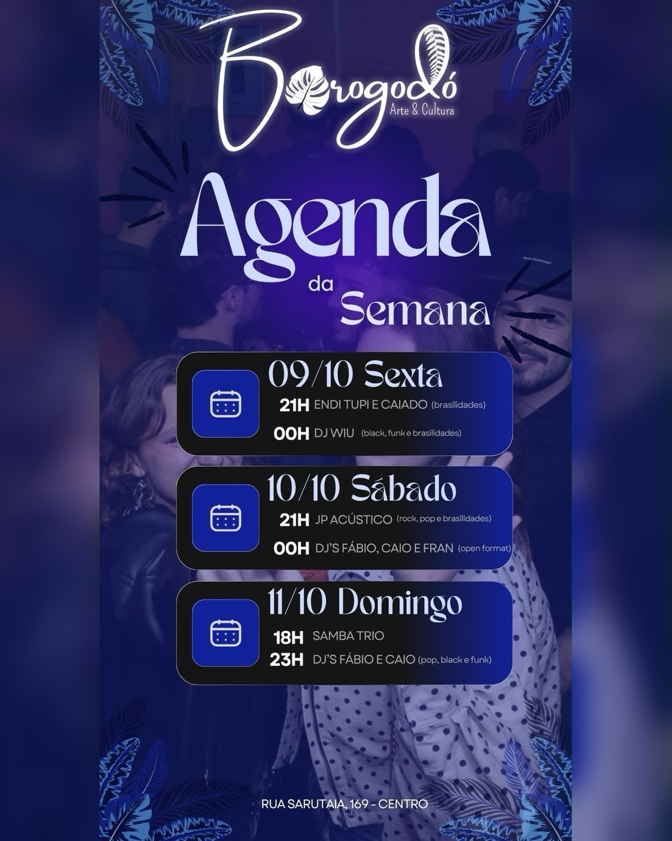 Agenda da Semana - Sexta