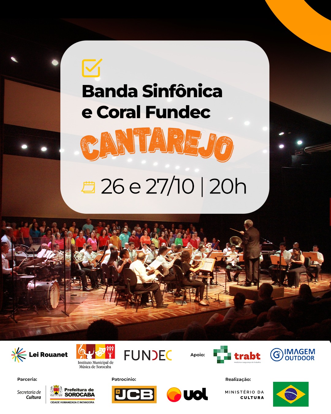Cantarejo: Banda Sinfônica e Coral Fundec
