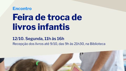 Feira de troca de livros infantis