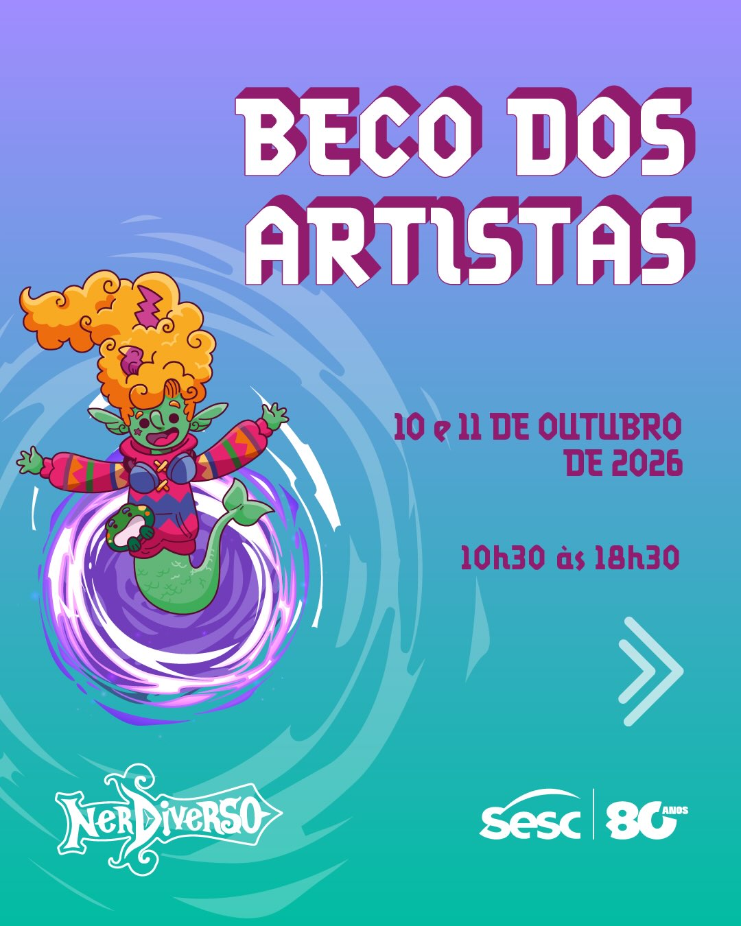 Beco dos Artistas no NerDiverso