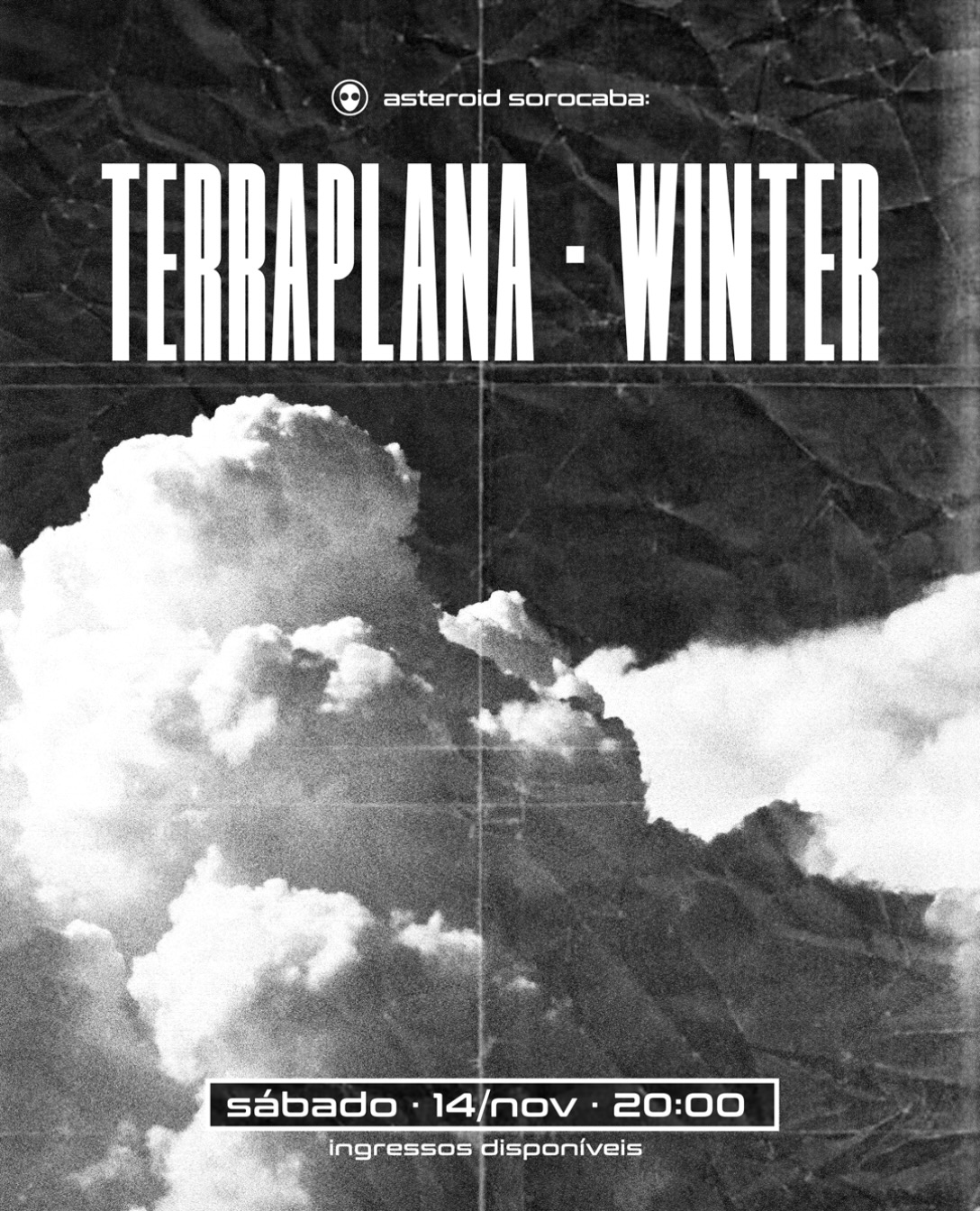Winter e Terraplana no Asteroid Bar