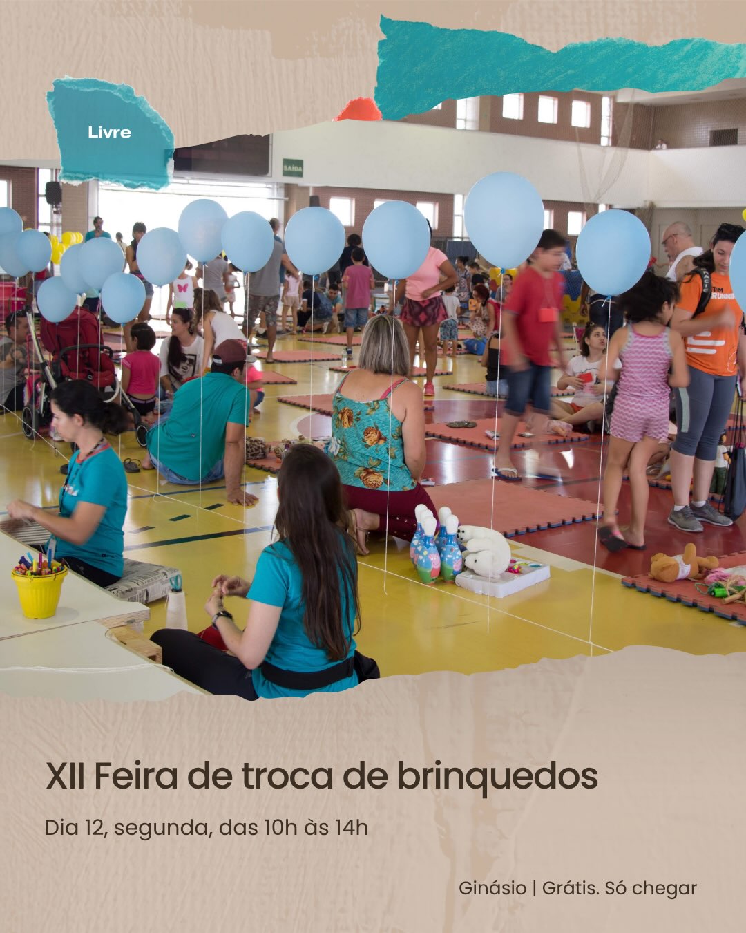 XII Feira de troca de brinquedos