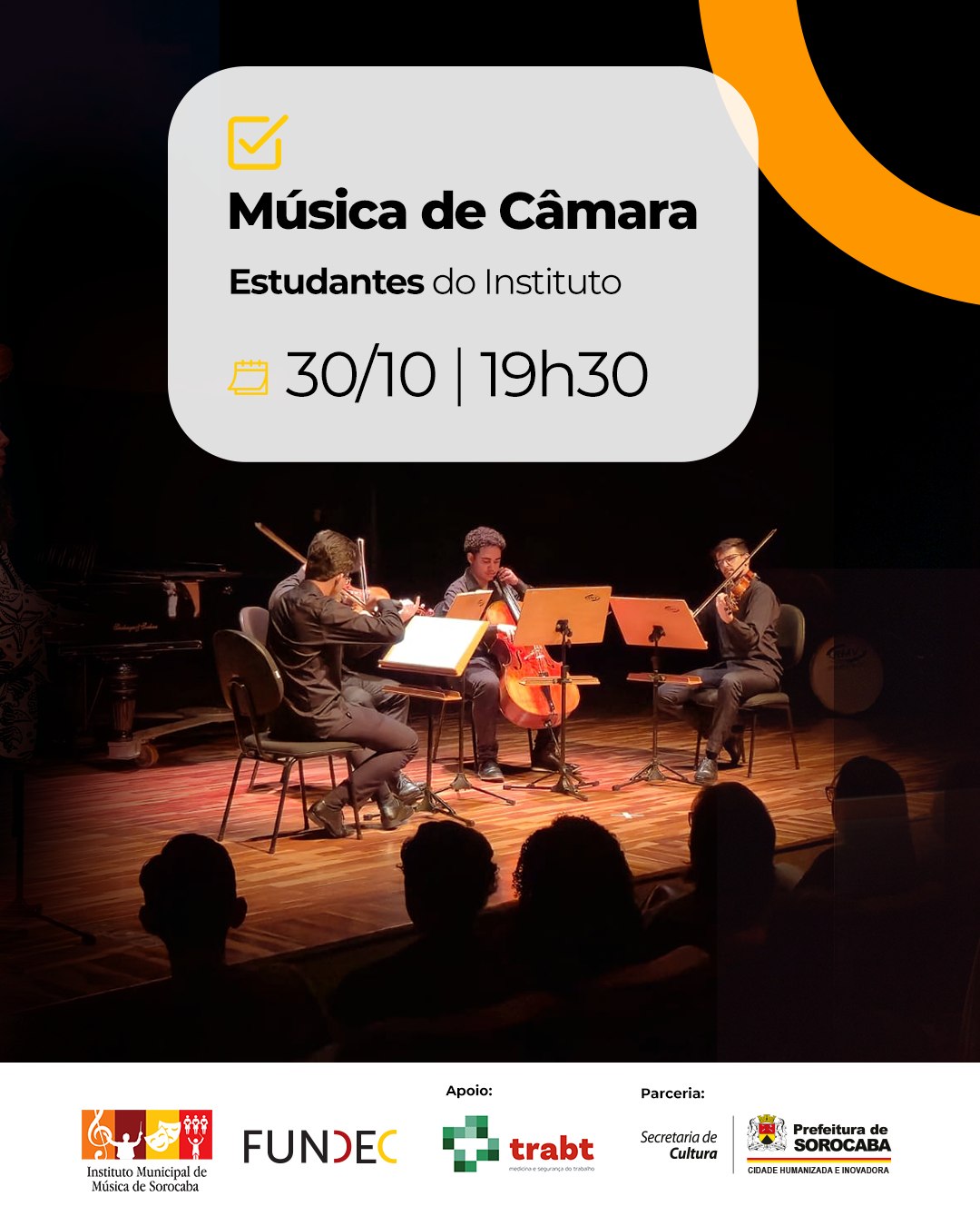 Concerto de Música de Câmara com Estudantes do Instituto