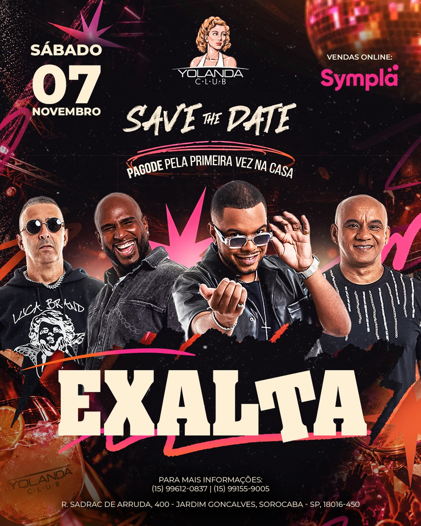 Exalta ao Vivo no Yolanda Club