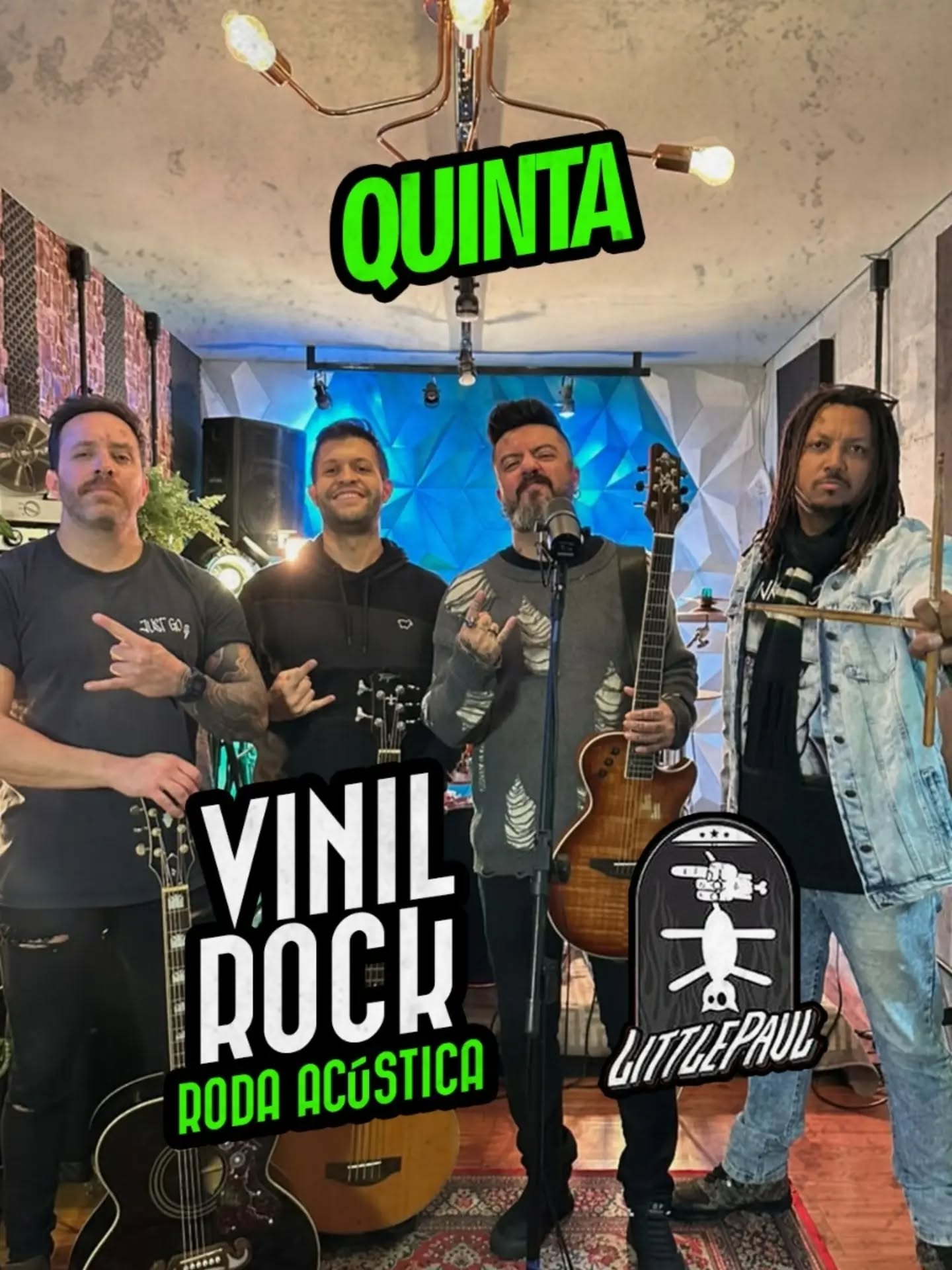 Acústica Vinil Rock