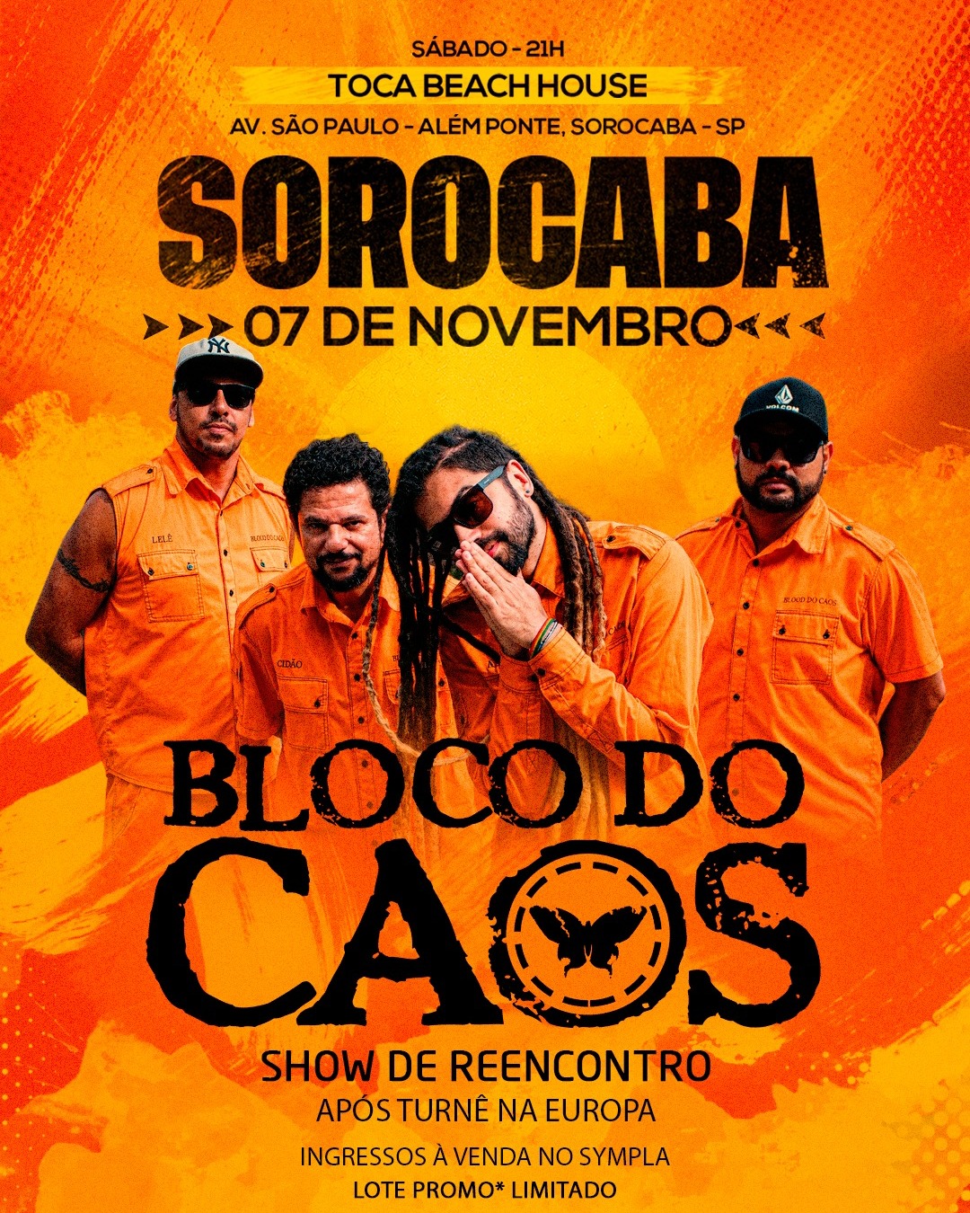 Bloco do Caos Toca Beach House