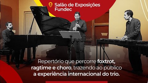 Concerto Brasil Ragtime Trio