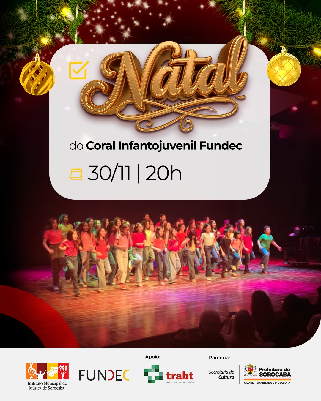 Natal do Coral Infantojuvenil Fundec