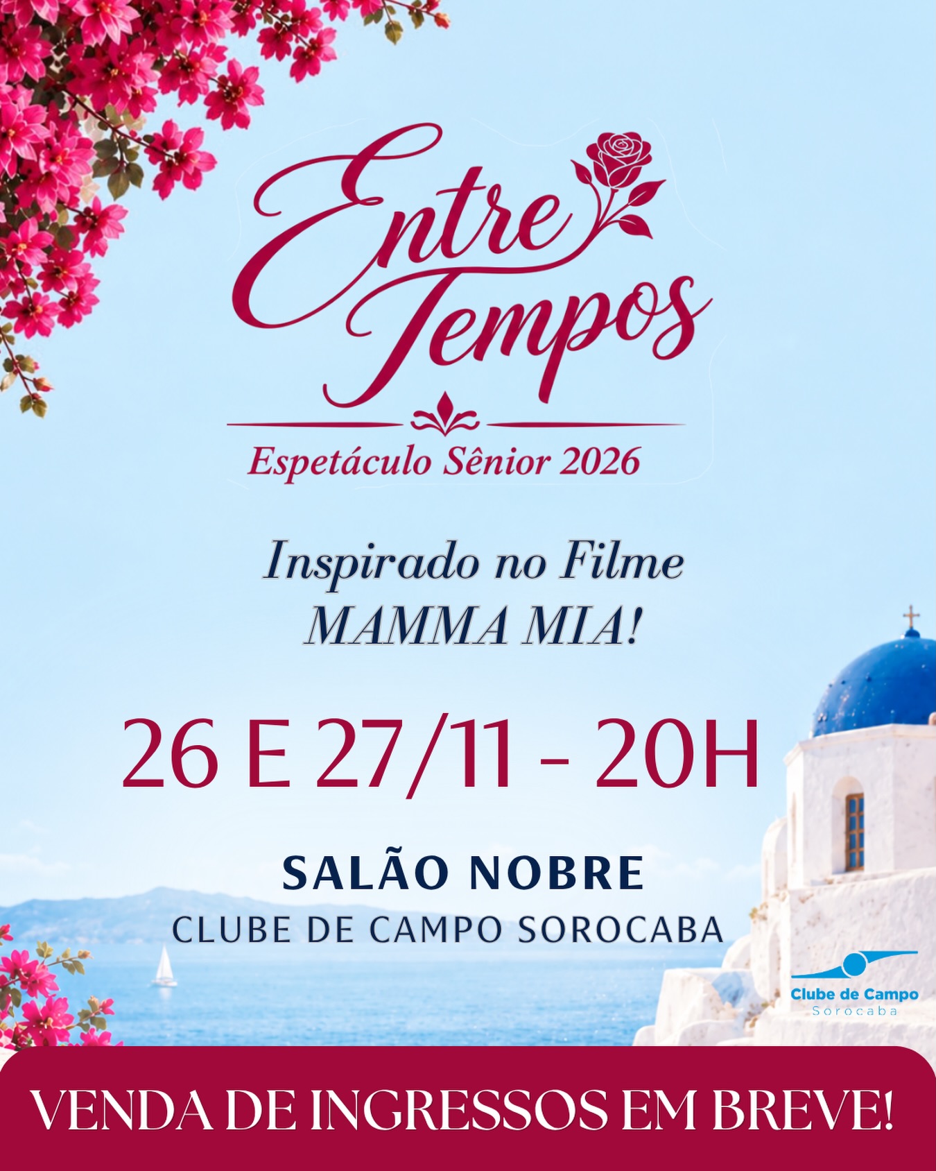 Entre Tempos — Espetáculo Sênior 2026