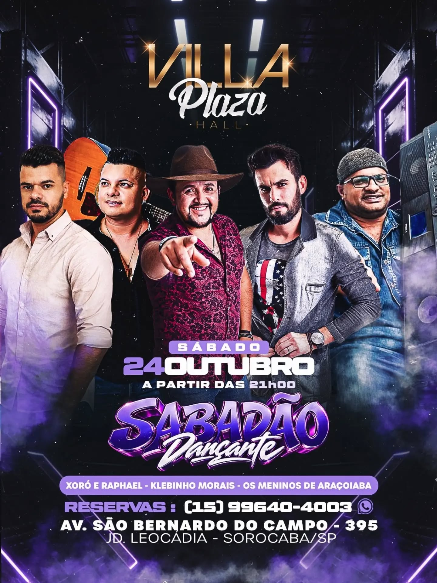 Sabadão Dançante no Villa Plaza Hall