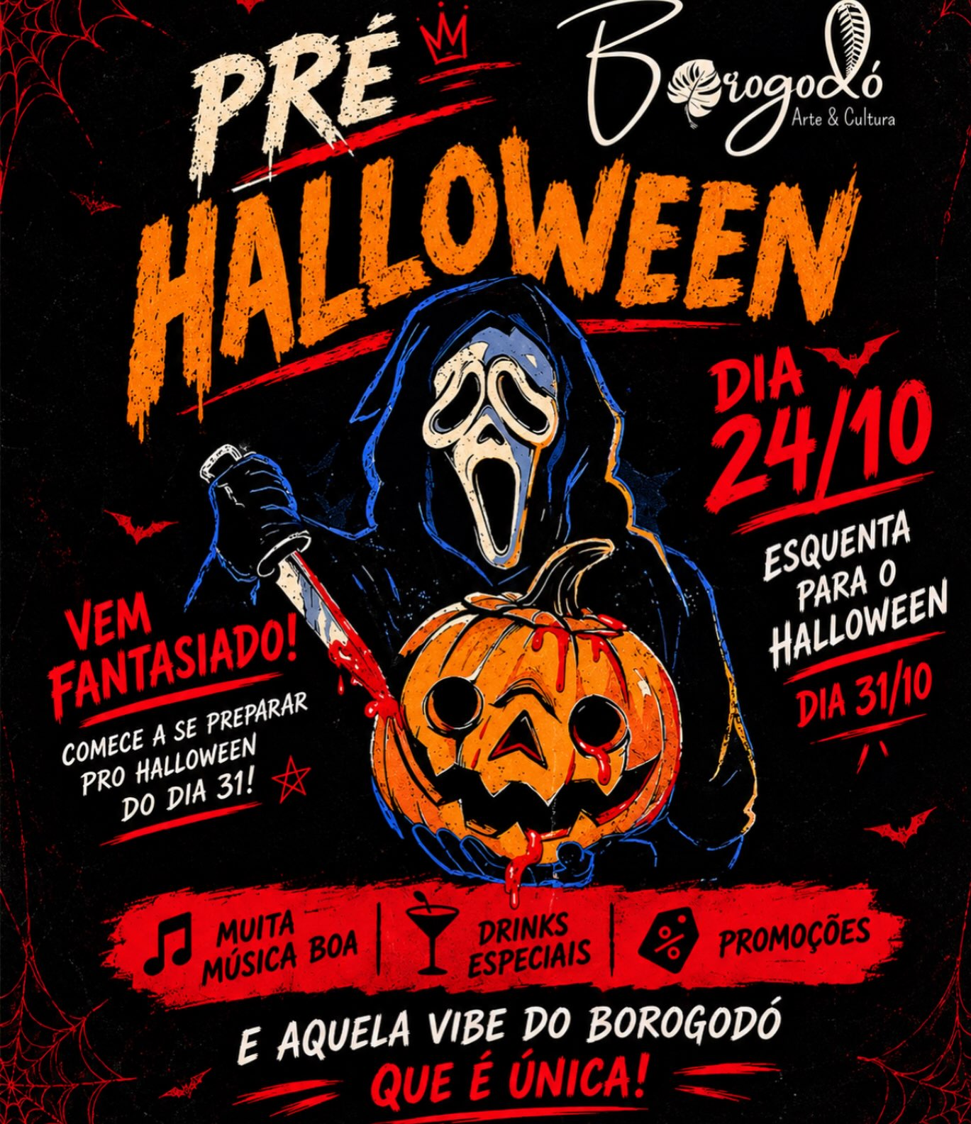 Pré-Halloween do Borogodó