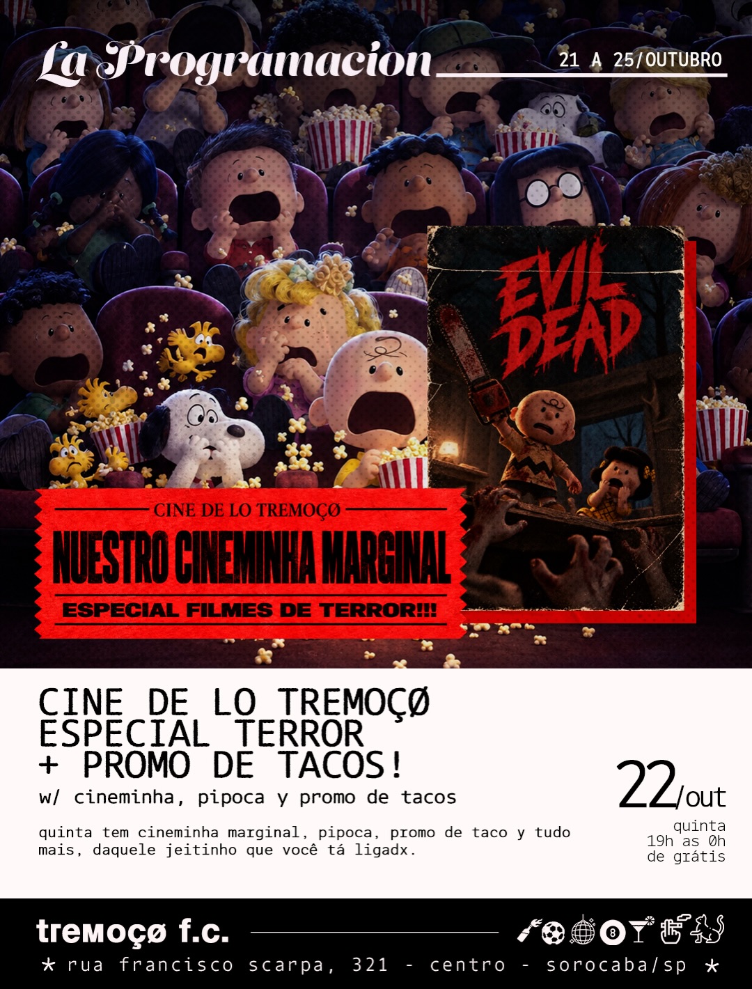 CINE DE LO TREMOÇØ - EVIL DEAD
