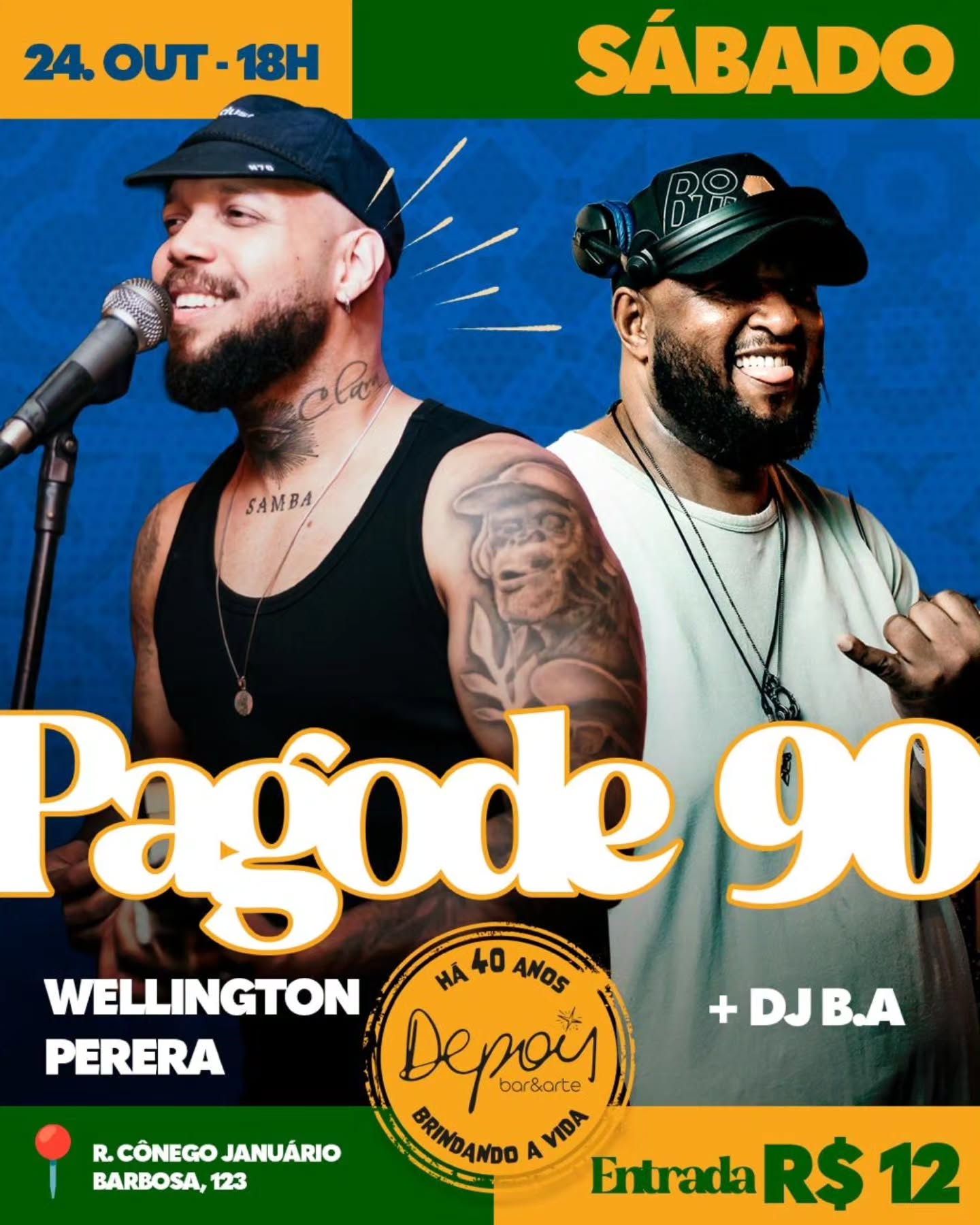Pagode 90 com Wellington Perera