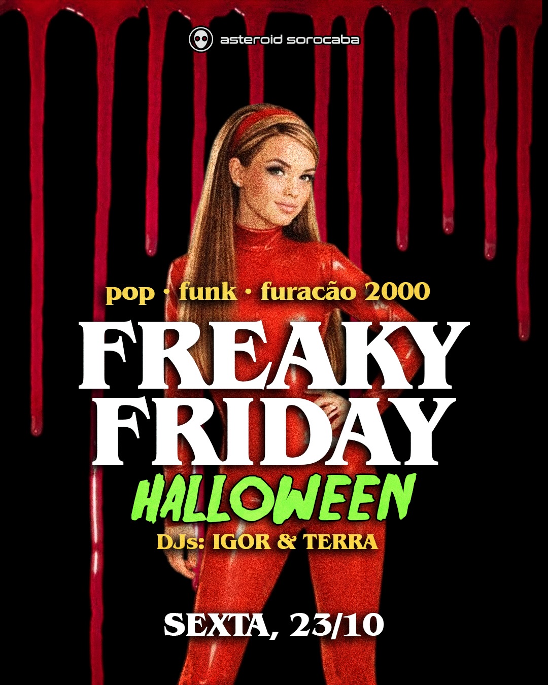Festa de Halloween FREAKY FRIDAY