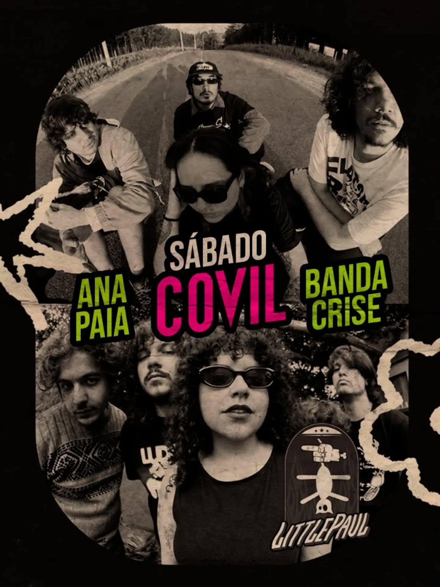 Sábado Covil com Ana Paia e Banda Crise