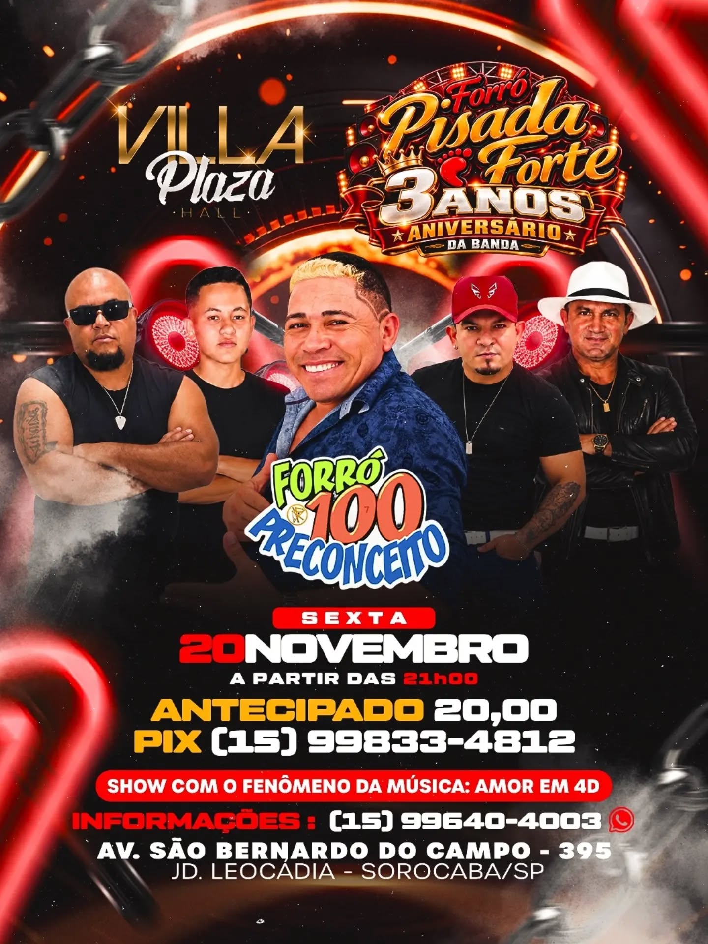 Forró Pisada Forte - 3 Anos de Aniversário