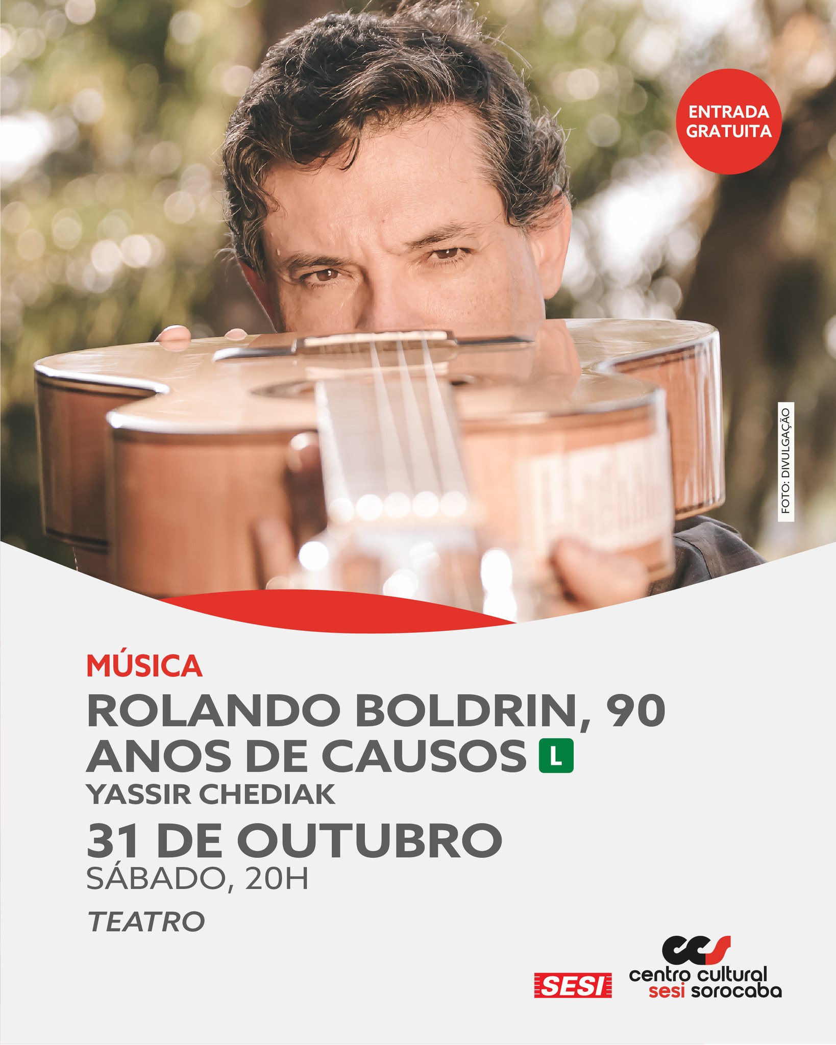 Rolando Boldrin, 90 anos de causos com Yassir Chediak