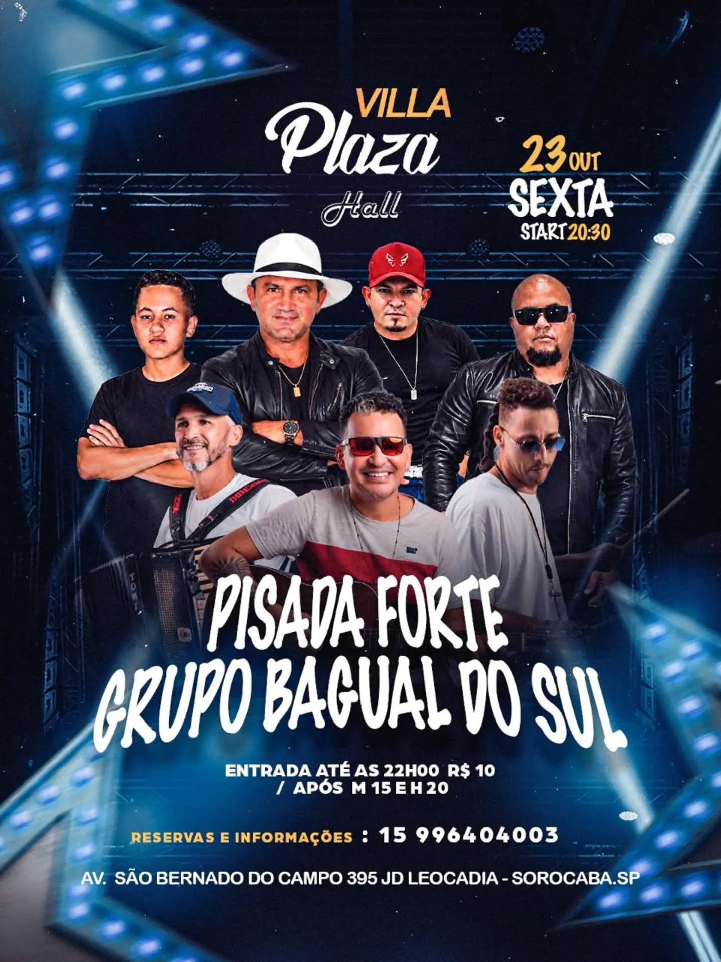 Lançamento do CD ao vivo do Forró Pisada Forte com Grupo Bagual do Sul