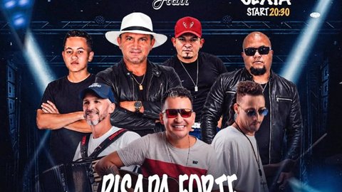 Lançamento do CD ao vivo do Forró Pisada Forte com Grupo Bagual do Sul