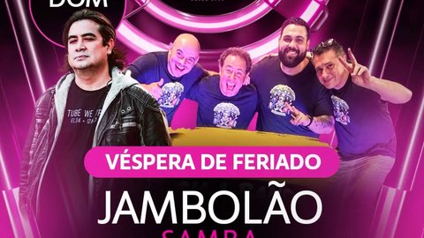 Sambinha com Grupo Jambolão e Fabio Goya na Imperatriz Cervejaria