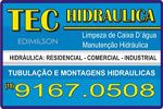 Tec Hidraulica -  Manutenção Hidráulica - Tubulação e Montagens Hidráulicas 