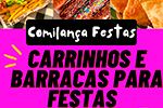 Comilança Festas - Carrinho e Barraquinhas de Alimentação para Festas