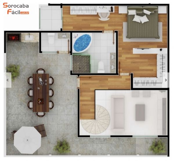 Apartamento em , Sorocaba - Residencial Mirage - Foto 11