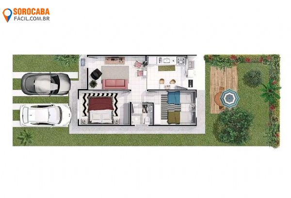 Casa em , Sorocaba - Casa Jardim Alpes Residencial França - Foto 2