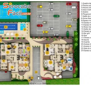 Apartamento em Além Ponte, Sorocaba - Excelente Apartamento - cód. 2018 - Foto 2