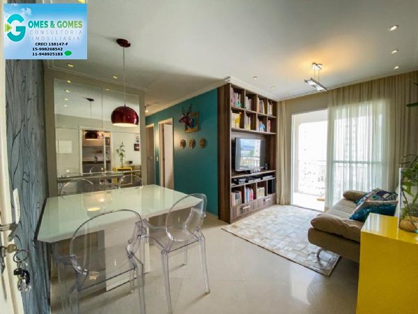 Apartamento 2 dormitórios sendo 1 suíte.