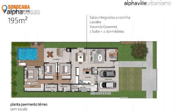 Casa em , Sorocaba - Casa Alphaville Nova Esplanada - Foto 2