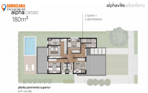 Casa em , Sorocaba - Casa Alphaville Nova Esplanada - Foto 2