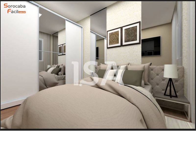 Lançamento Apartamento venda, Condominio Morada dos Pássaros, Sorocaba, 2 dormitórios, banheiro, sala integrada, cozinha americana