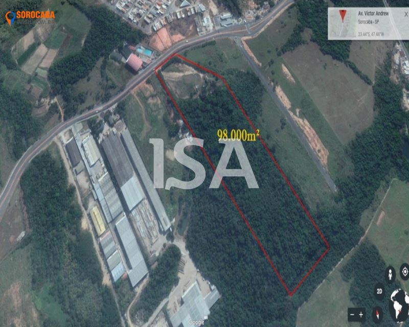 Terreno venda, Zona Industrial, Sorocaba, terreno 98.000,00 m² ótima localização Acesso fácil Zona Norte
