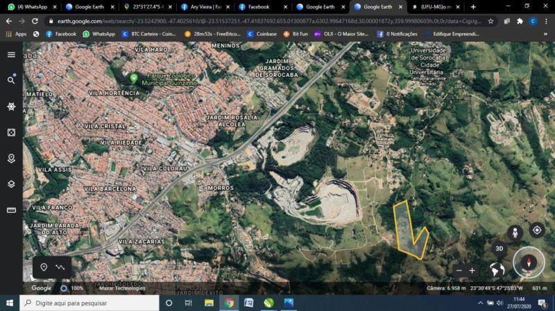 area em CAPUTERA, SOROCABA - ÁREA DE TERRENO CAPUTERA 178.400m2 - Foto 1