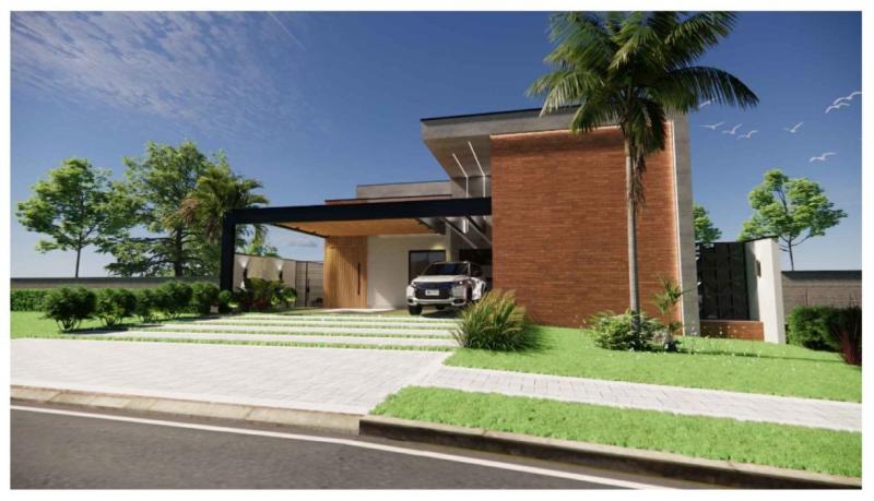 Casa em CAJURU DO SUL, SOROCABA - A Venda Casa de Luxo 445m2 Cond. Alphaville Castelo 4 Suítes Master - Foto 2