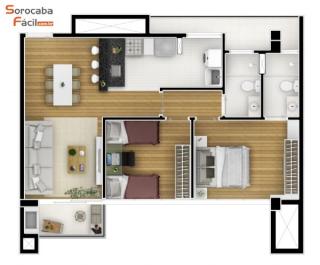 Apartamento em Pq. Campolim, Sorocaba - Foto 12
