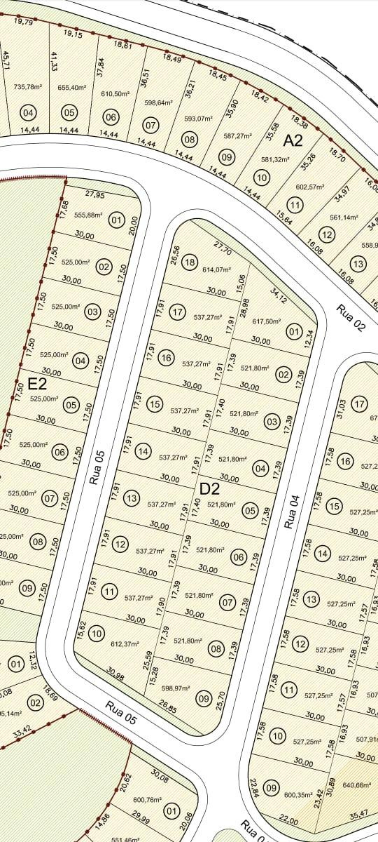 Terreno em ALPHAVILLE NOVA ESPLANADA 2, VOTORANTIM - Terreno Á Venda no Alphaville 2 com 521,80m²