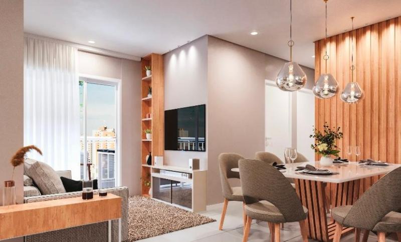 Apartamento em CENTRO, SOROCABA - Apartamento de 69m² com 3 Dormitórios localizado no Reserva Carvalho Residencial - Foto 1
