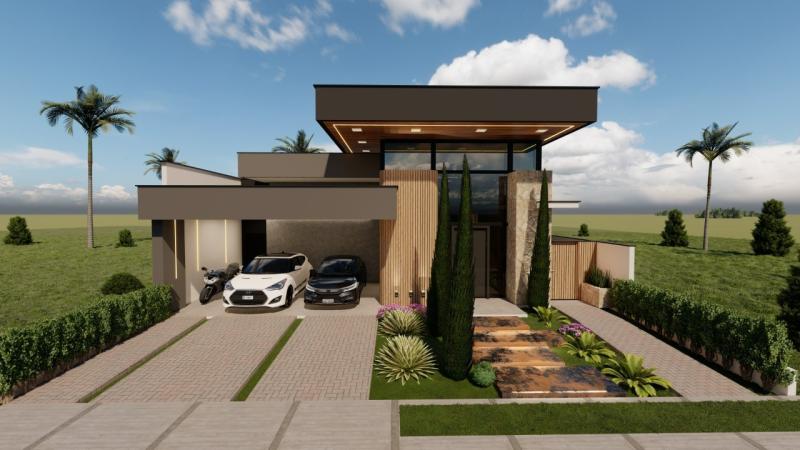Casa em PARQUE RESERVA FAZENDA IMPERIAL, SOROCABA - Excelente Casa em construção no Condomínio Mont Blanc - Foto 1