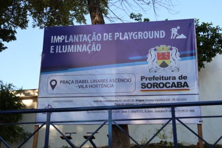 Prefeitura de Sorocaba entrega área de lazer na Vila Hortência